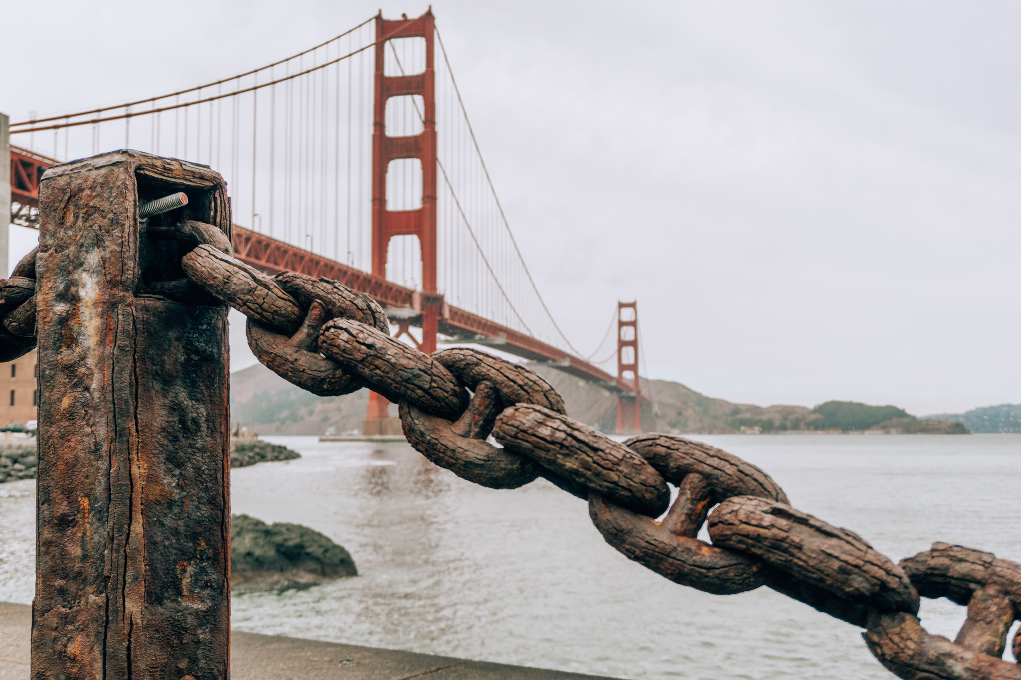 Il Golden Gate Bridge a San Francisco