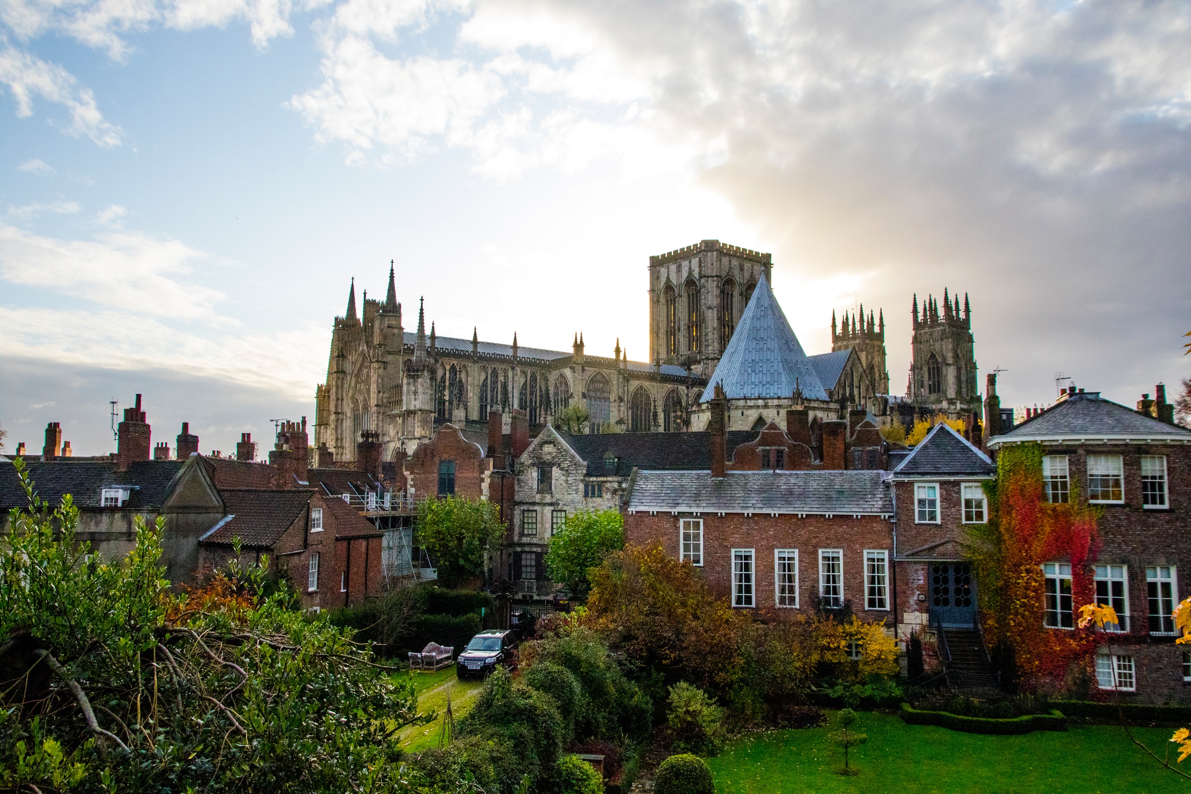 Cosa vedere a York: vista sulla cattedrale